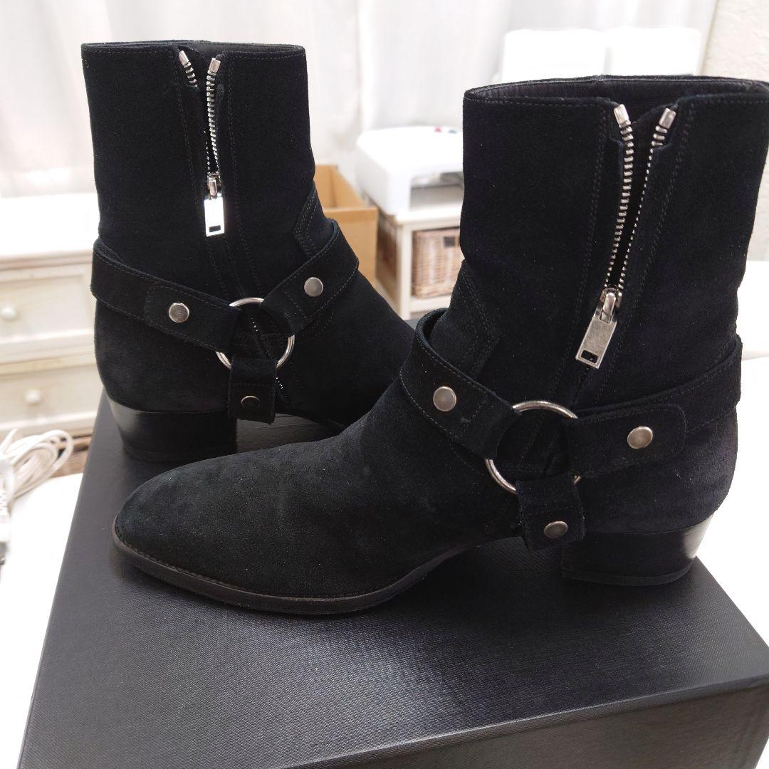 SAINT LAURENT サンローラン ハーネスブーツ リングブーツEU42