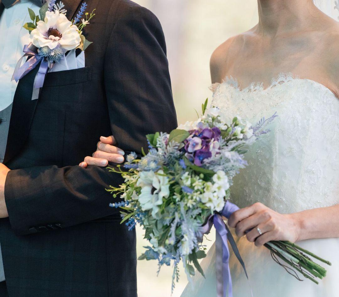 ウェディング 結婚式 ブーケ・ブートニア セット