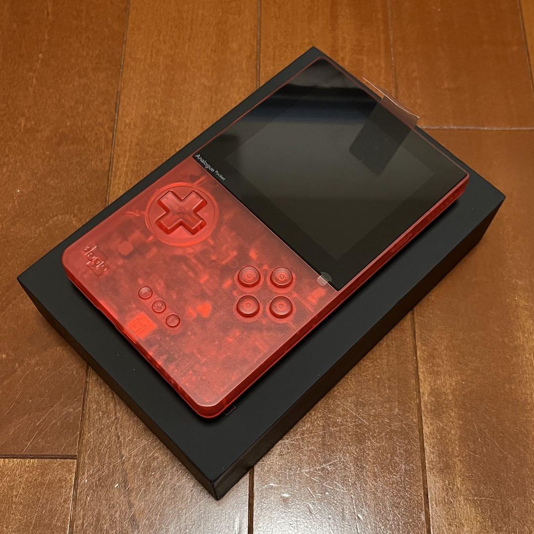 Analogue Pocket　クリアレッド　限定版　アナログポケット　新品同様