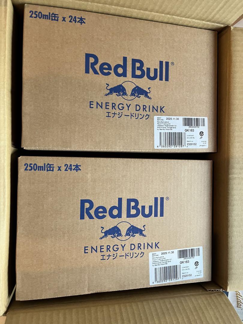 レッドブル Red Bull エナジードリンク 250ml × 48本