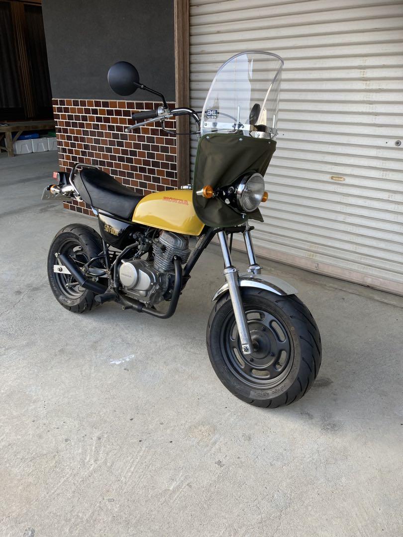 ホンダ エイプ50 キャブ車　CB400F仕様　新品部品多数　自賠責約2年