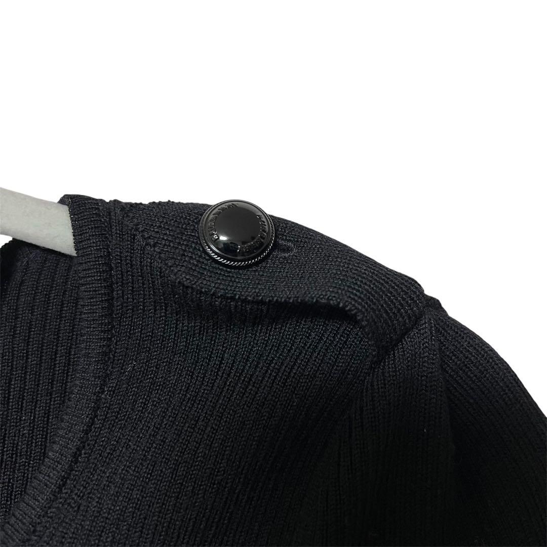 【BURBERRY LONDON】Aラインニットドッキングワンピース 【BURBERRY LONDON】Aラインニットドッキングワンピース