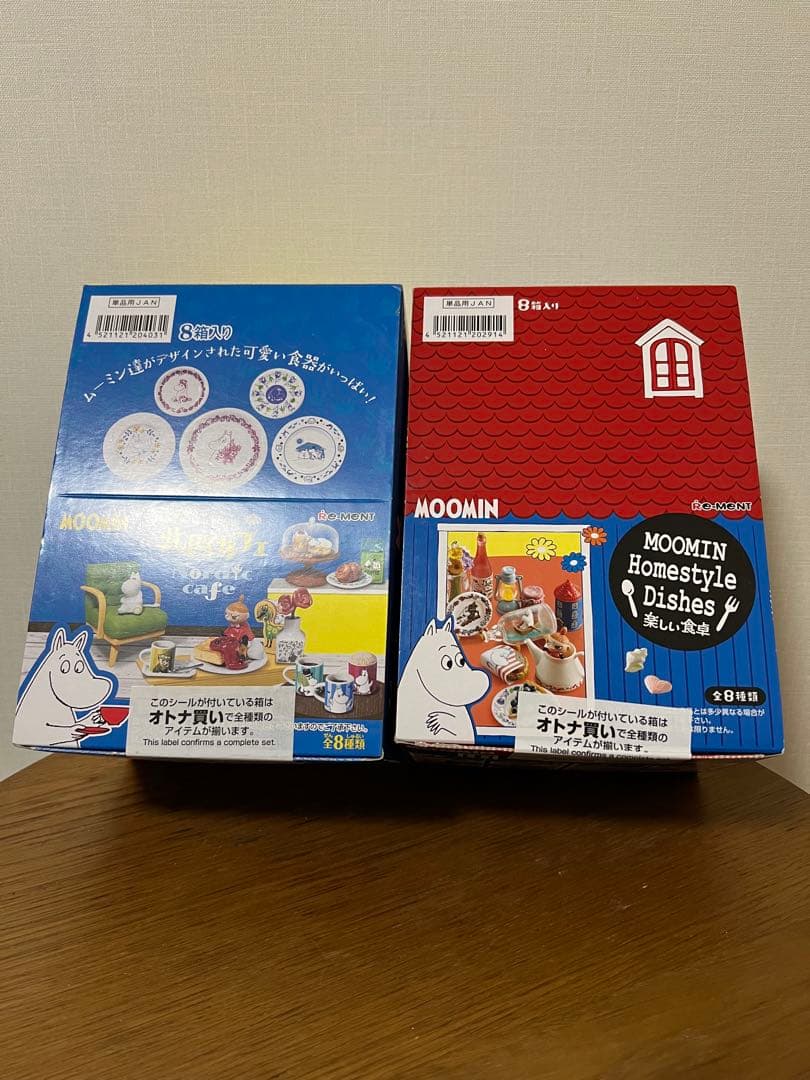 【未開封】ムーミン　リーメント　北欧カフェ　楽しい食卓