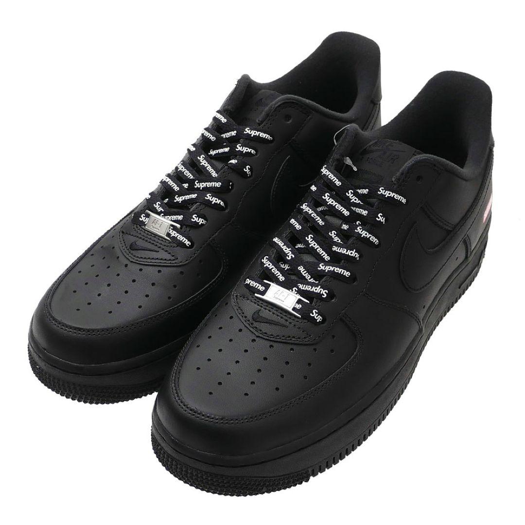 爆買い好評 ♡ 新品 Supreme × Nike Air Force 1 Low 黒 tqG1i-m29405045781 日本製格安
