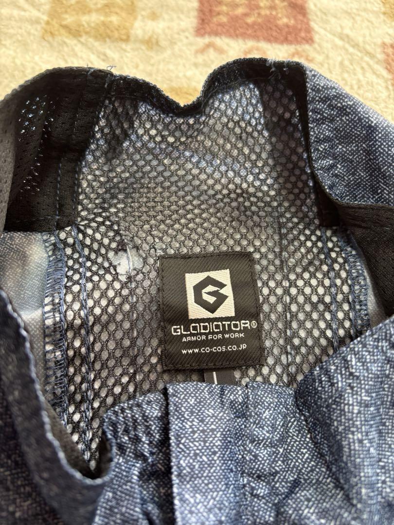 (確認用・購入不可) GLADIGATOR空調服 ジッパーポケット付き＋ファン