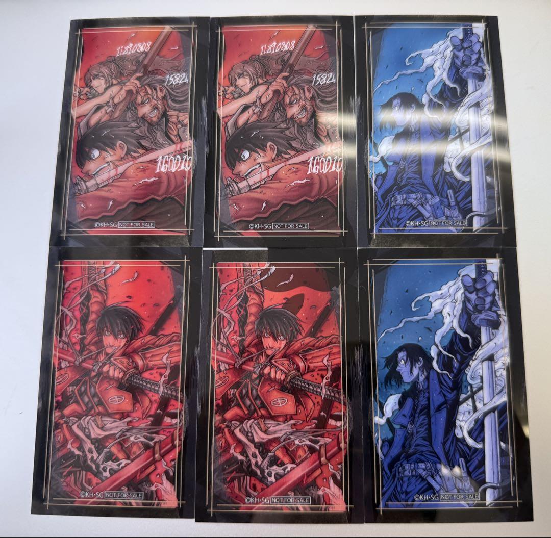 平野耕太 大原画展 HELLSING × DRIFTERS 入場特典 ヘルシング ドリフターズ クリアカード 入場特典 セット 平野