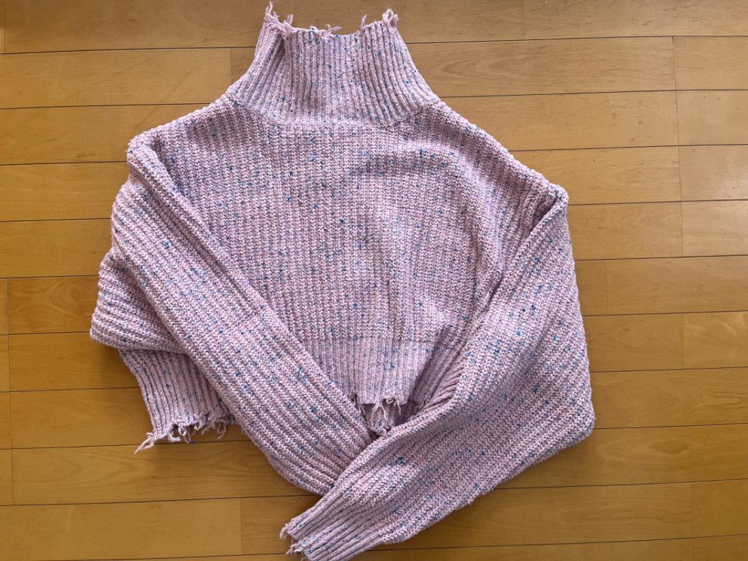 2way Front Zip Knit Wear/2WAYフロントジップニット