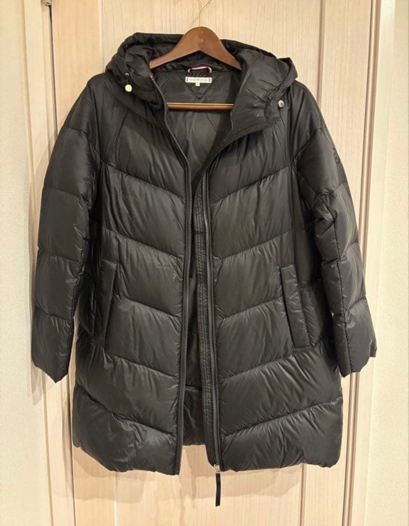 TOMMY HILFIGER ブラックダウンジャケット SサイズS TOMMY HILFIGER