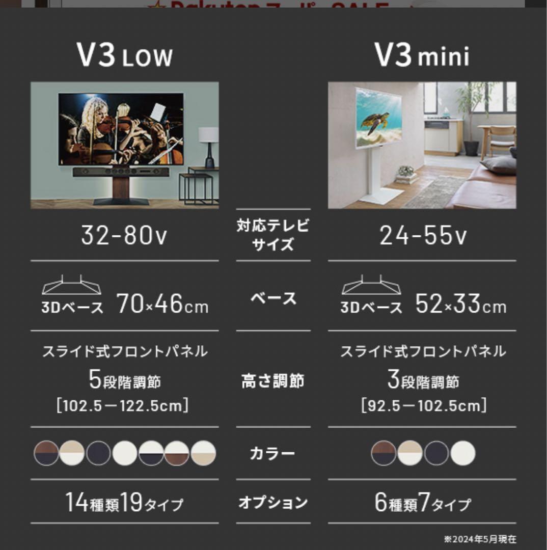 マーベリック　イコールズWALLインテリアテレビスタンドmini 未使用