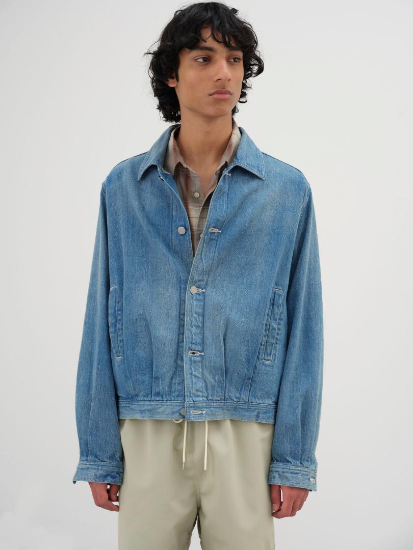 ジャケット・アウター SELVEDGE FADED LIGHT DENIM BLOUSON 4