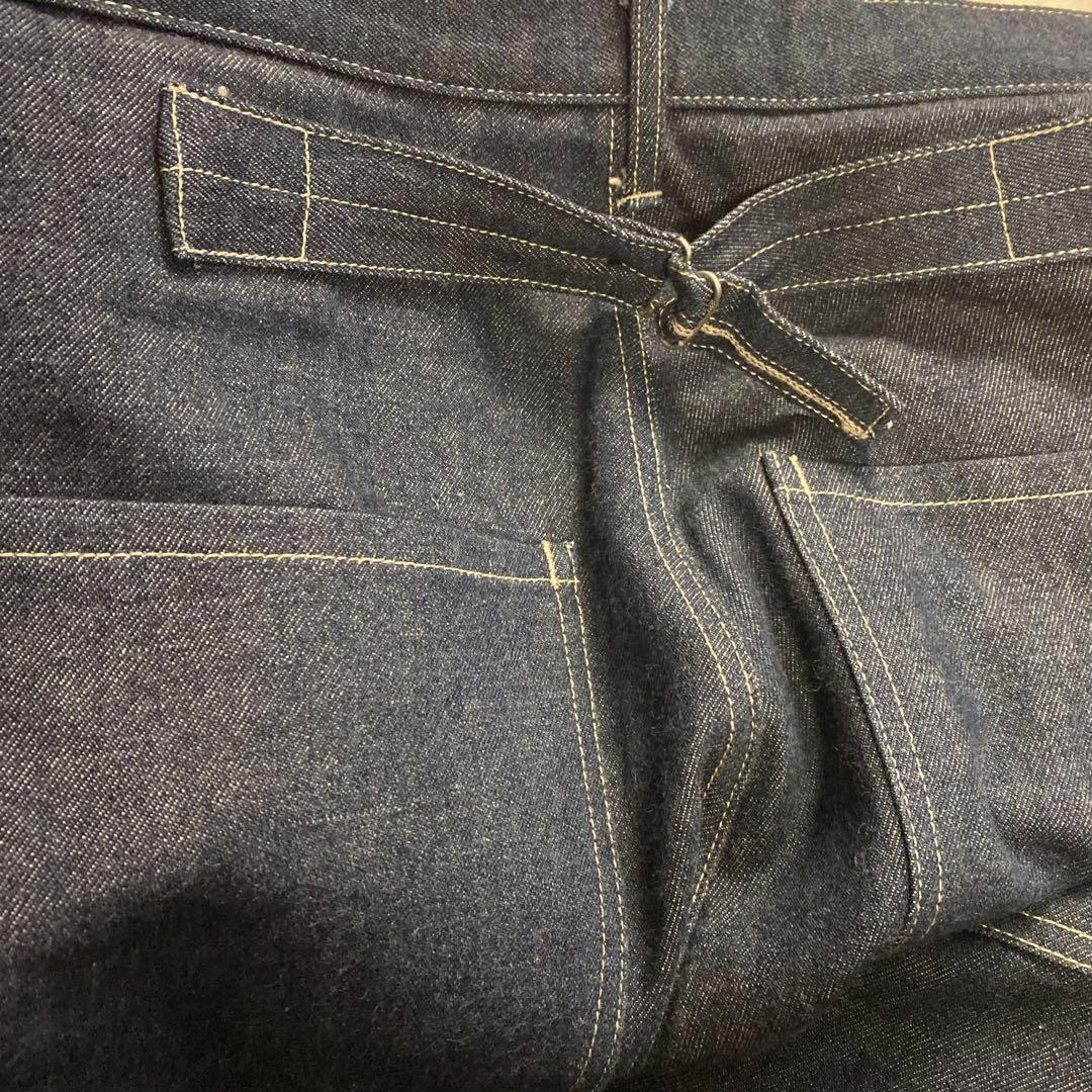 MAATEE&SONS 強撚セルビッチ DENIM WORK TROUSER 中古】MAATEE＆SONS 強撚セルビッチ DENIM WORK TROUSER サイズ1