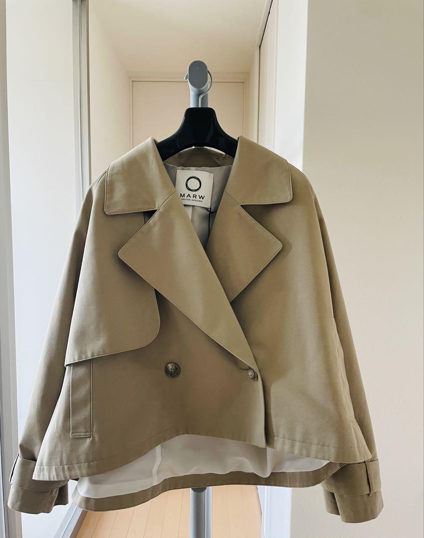 MARW UNITED ARROWS ショート トレンチコート