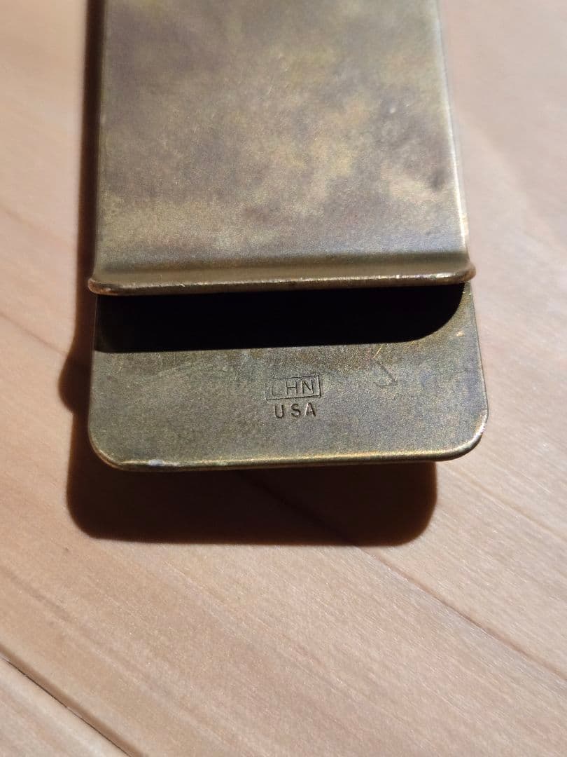 LHN JEWELRY マネークリップ 真鍮製 鳥モチーフ目立った傷や汚れなし MEDICALDB_JP