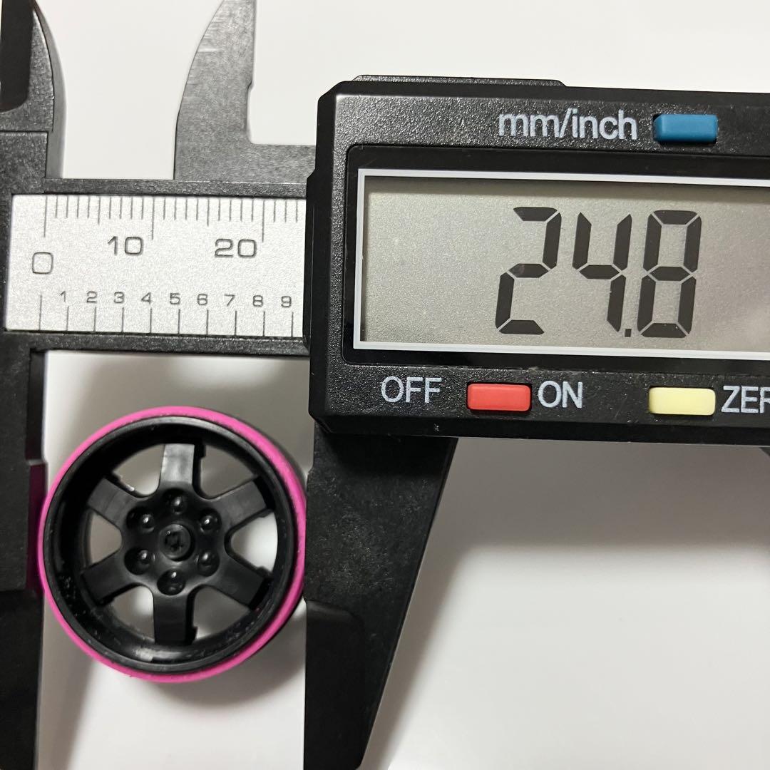 s　オーダー　ミニ四駆　ペラタイヤ　貫通接着済 M0704 タミヤ ミニ四駆 ペラタイヤ 貫通接着済 約25.5/24.8mm