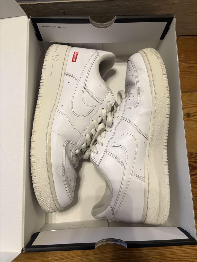 Supreme Nike Air Force 1 ホワイト 27.5cm