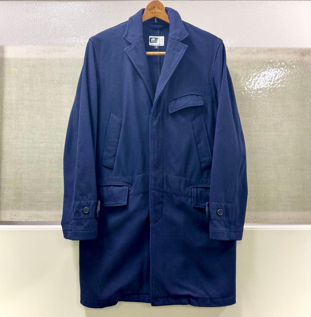 Engineered Garments ウールチェスターコート S ネイビー