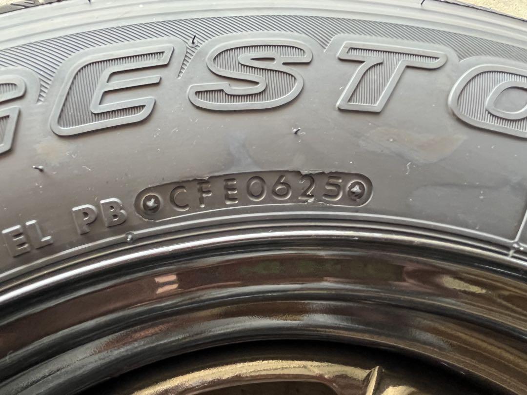 ジムニーJB64新車外し 純正タイヤ・ホイールセット 鉄チン 鉄ホイール