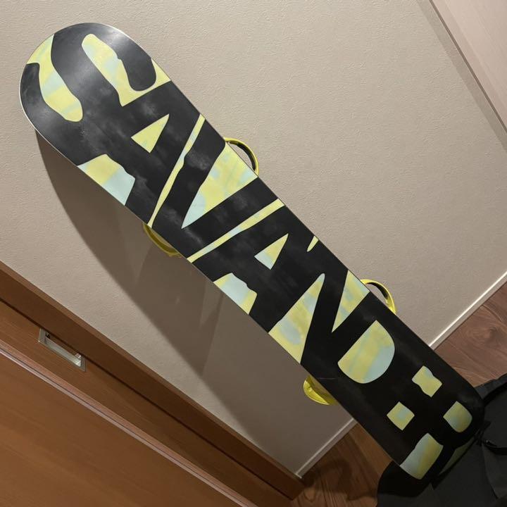 HOT大人気 スノーボードセット3点SAVANDER FLUX SALOMON ボードカバー付 urbqU-m29416627803 特価超歓迎