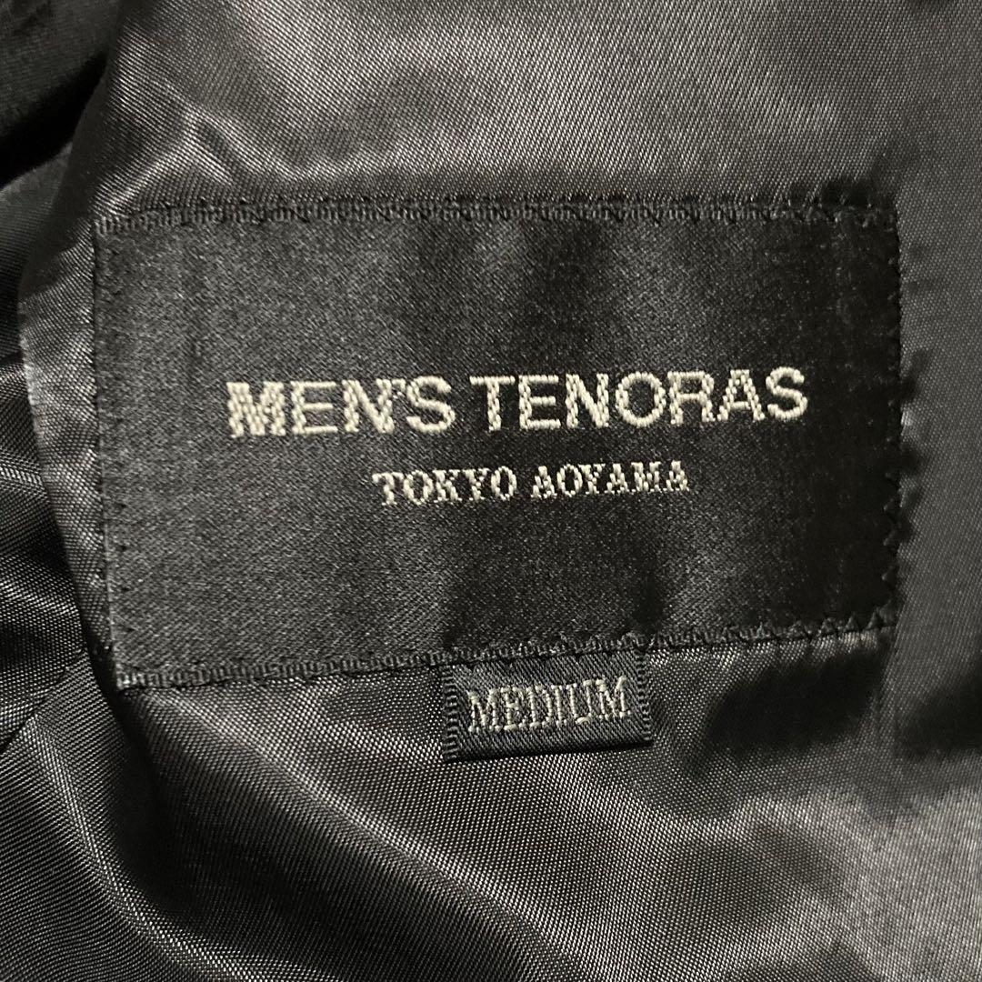 【美品】メンズティノラス ウール ダブル スーツ スリーピース M