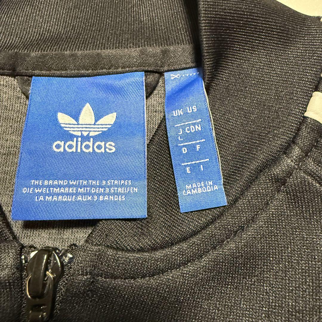 adidas originalsトラックジャケット 黒 Lサイズ ジャージ