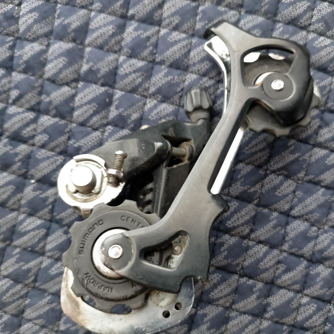 ②【90s☆ビンテージ】SHIMANO DEORE LX 前後ディレーラー