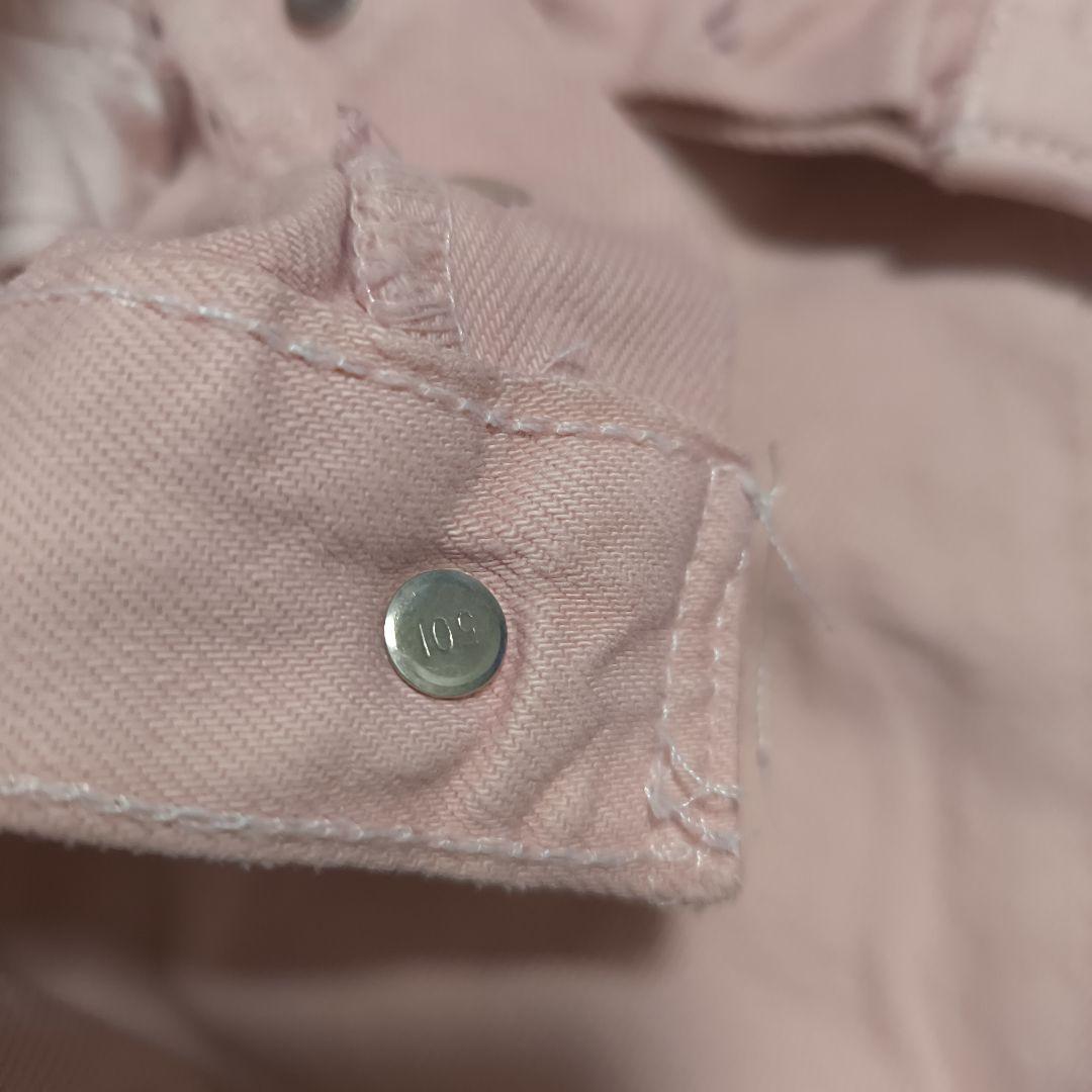 Levi's 501 90s リーバイス ナイロンフットボタン ピンク USA