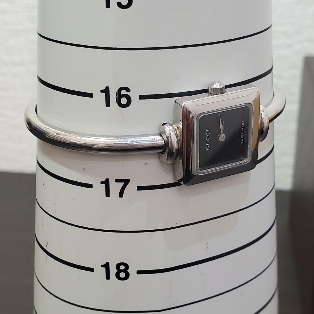 GUCCI グッチ 1900 L レディース　バングル時計 新品電池　稼働中