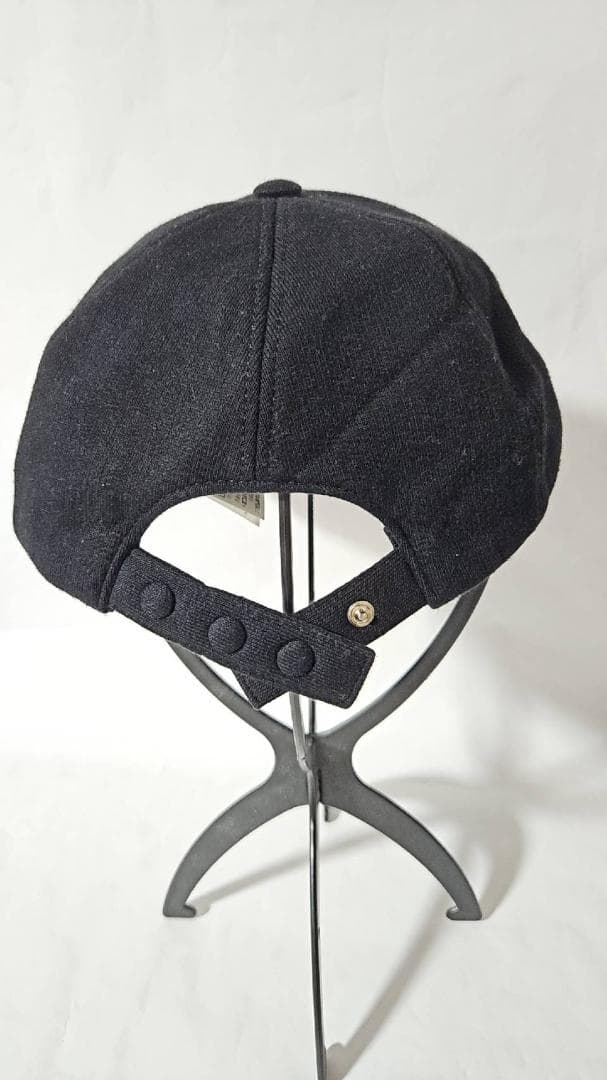 BURBERRY バーバリー TBロゴ キャップ コットンブラック Mサイズ BURBERRY バーバリー TBロゴ キャップ コットンブラック Mサイズ