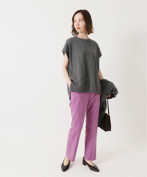 白 新品タグ付き VERMEIL par iena フレンチスリーブプル