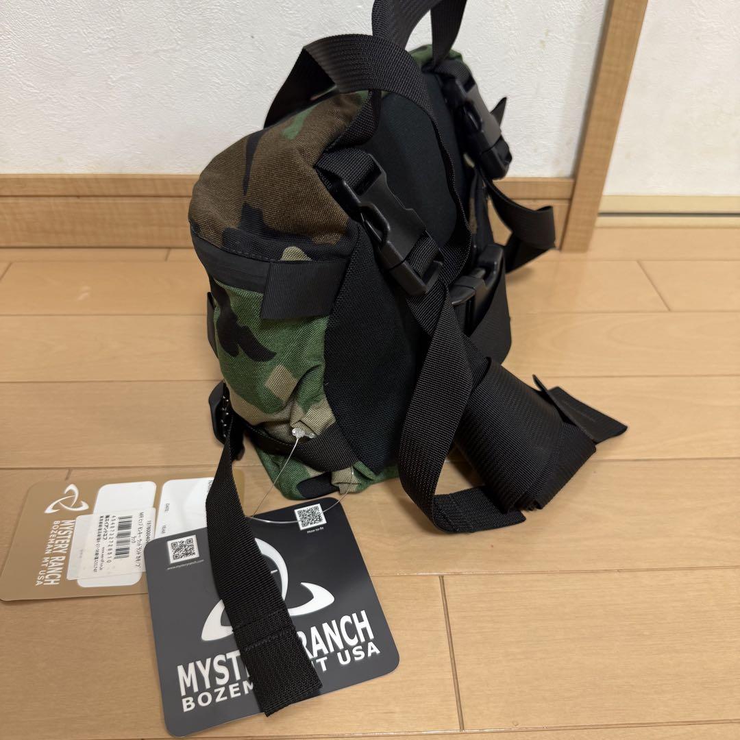 65%OFF【送料無料】 廃盤品】ミステリーランチ ヒップモンキー 初期型 ウッドランド バッグ