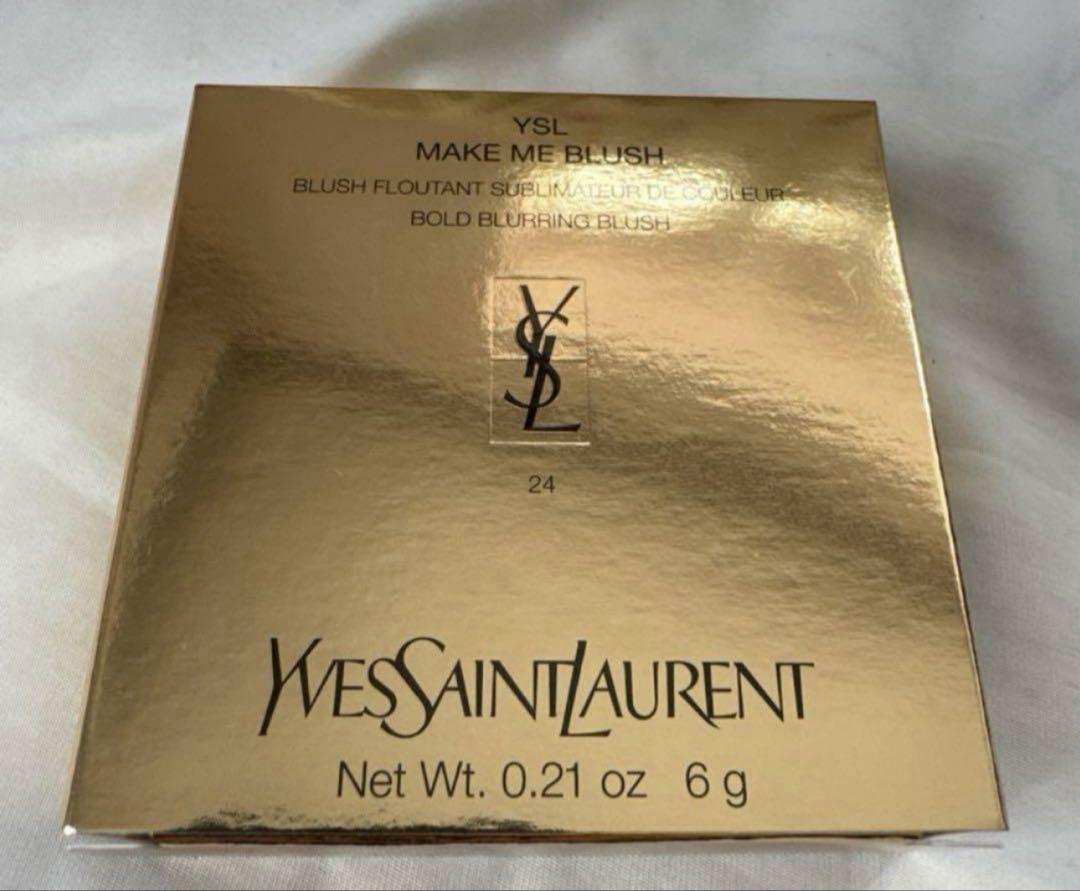 YSL メイクミーブラッシュ パウダー　24 スワーヴ サンストーン