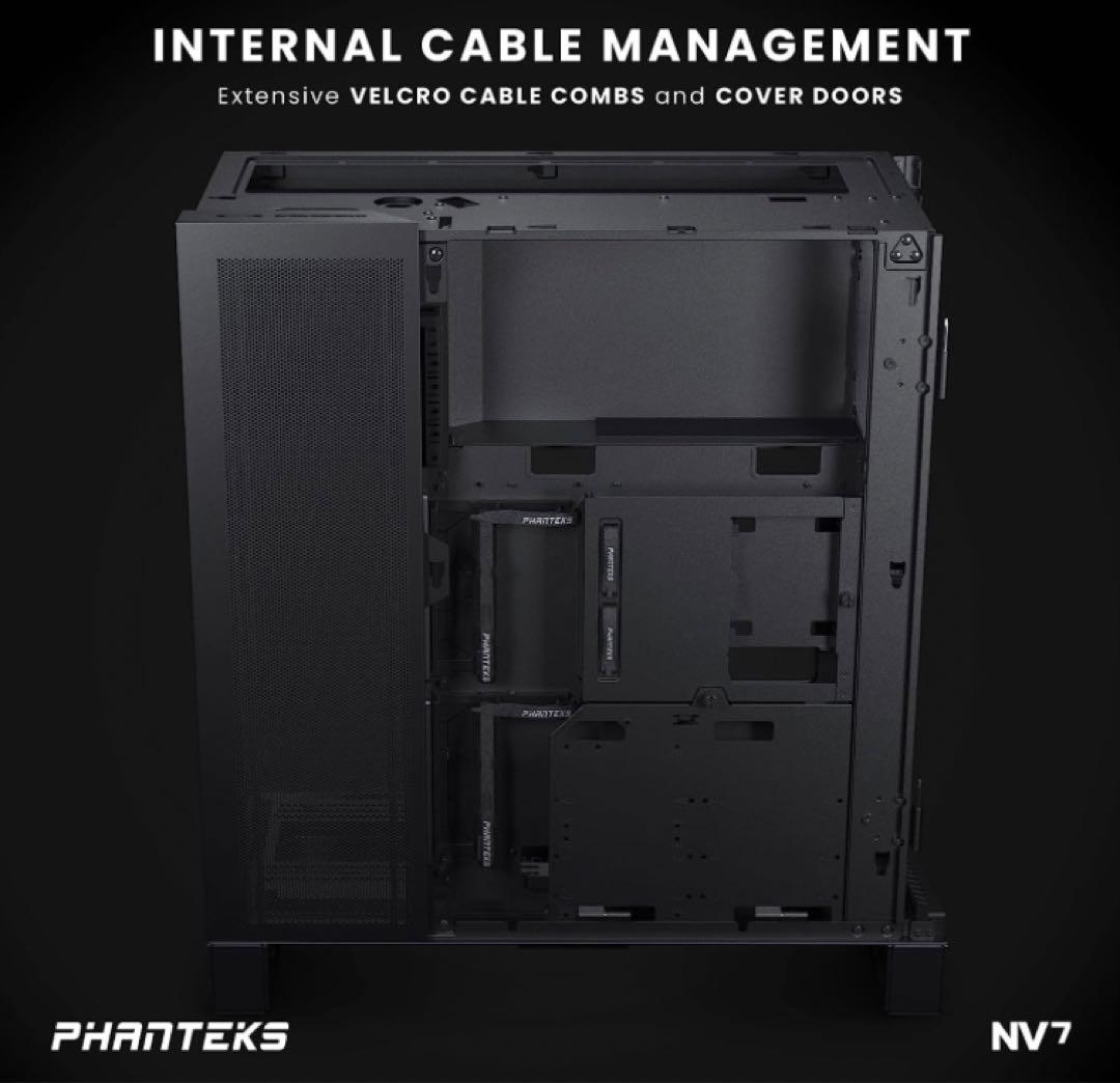 新品 Phanteks (PH-NV723TG_DBK01) NV7 PCケース