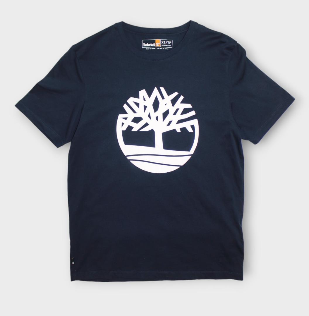 【Timberland】半袖 ロゴ Tシャツ ネイビー / 送料無料 Timberland ティンバーランド ロゴ ネイビー メンズ 半袖 T