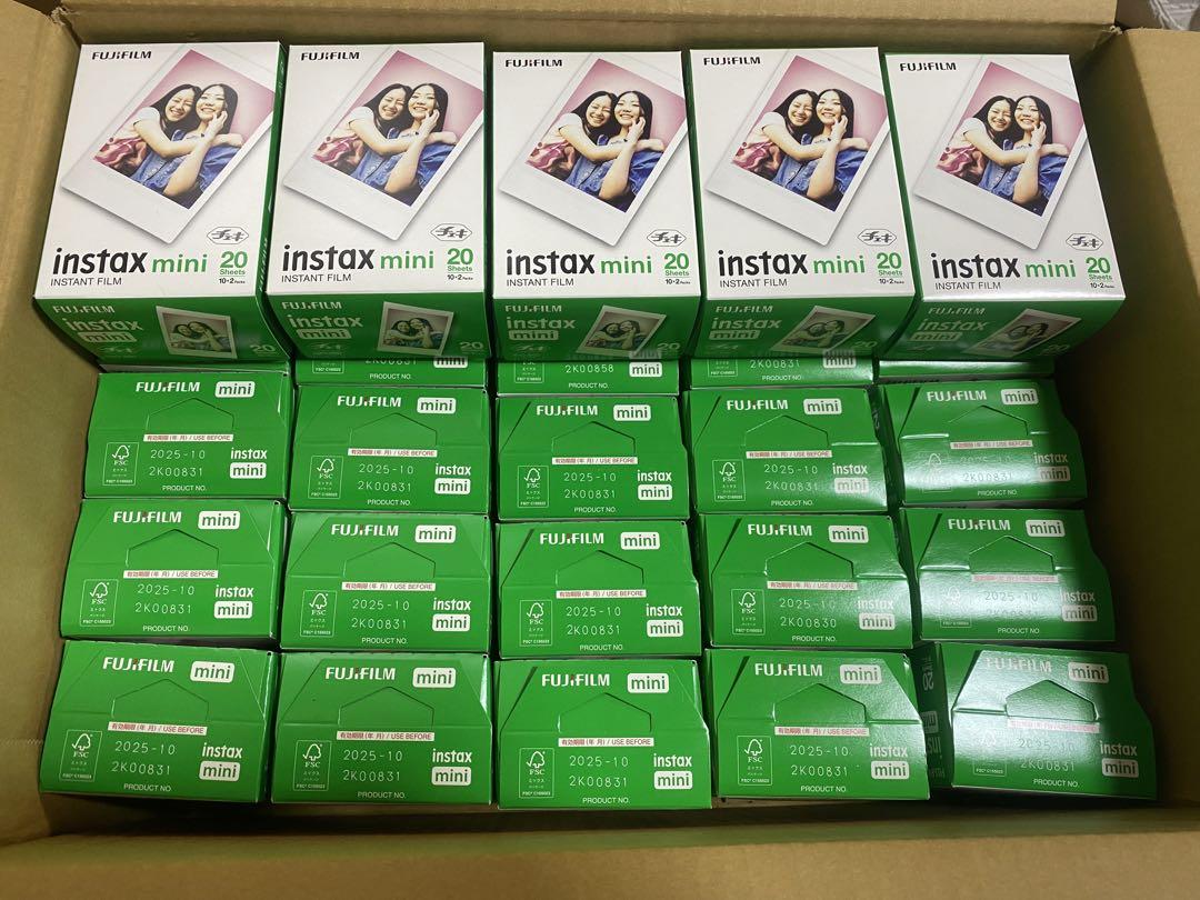 FUJIFILM INSTAX MINI チェキ用フィルム 20枚入×30箱