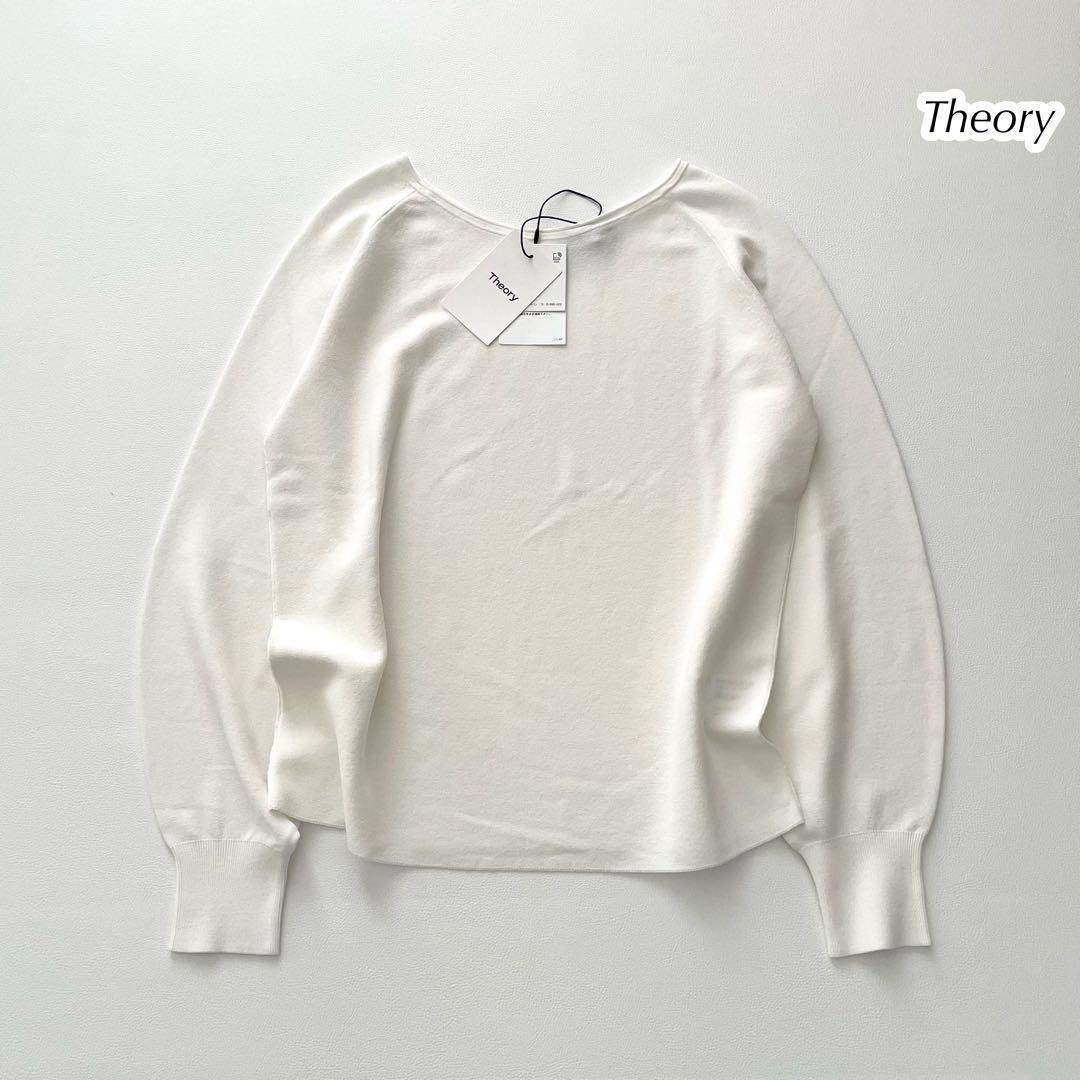 新品｜Theory セオリー パフスリーブ プルオーバー ニット