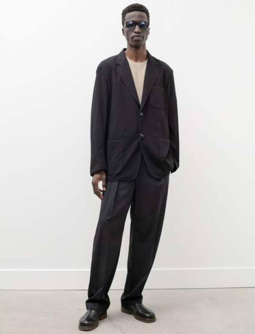 ジャケット・アウター AURALEE HARD TWIST WOOL VIYELLA JACKET 5