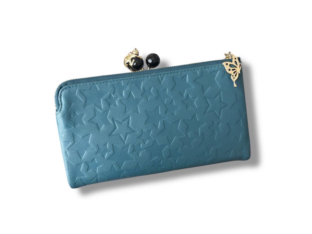 ANNA SUI アナスイ プレイングキャット 長財布 がま口