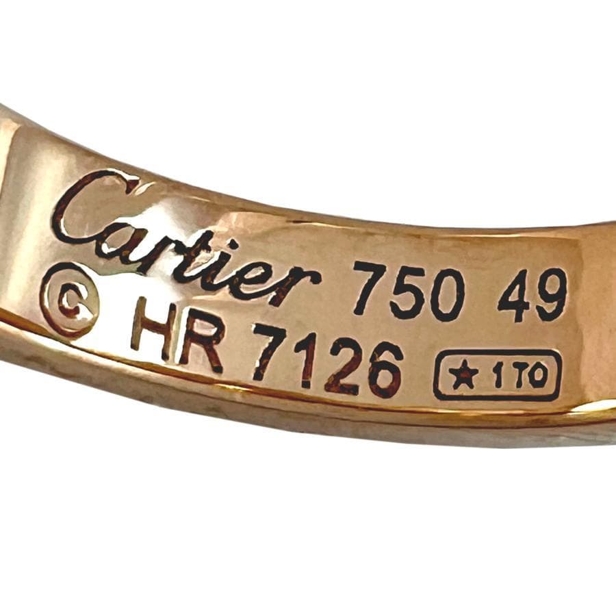 CARTIER　ハッピーバースデー　K18　750　PG　リング