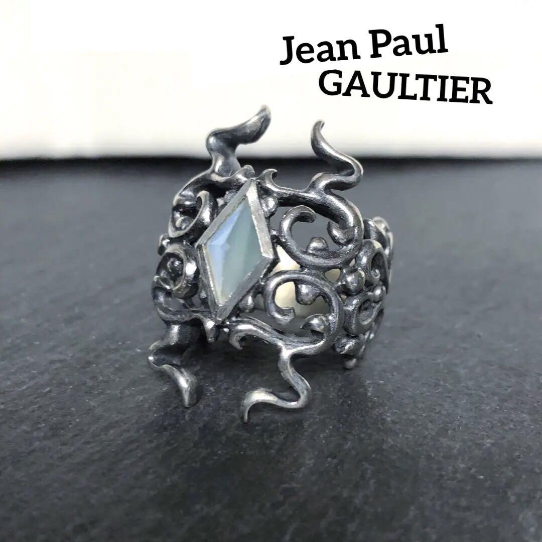 ジャンポールゴルチエ Jean Paul Gaultier Gothic Stone Ring 925