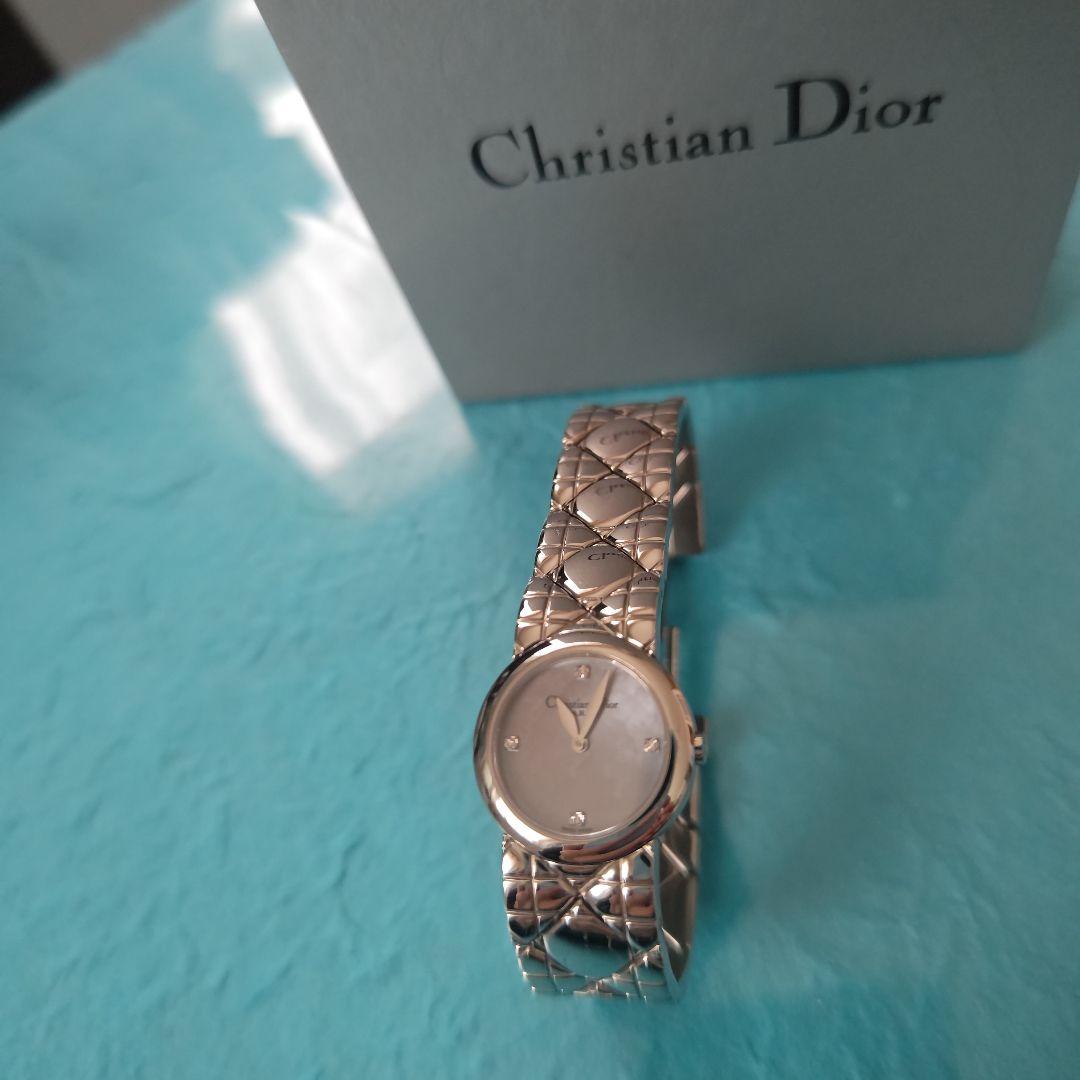 Christian Dior アナログ時計 シルバー