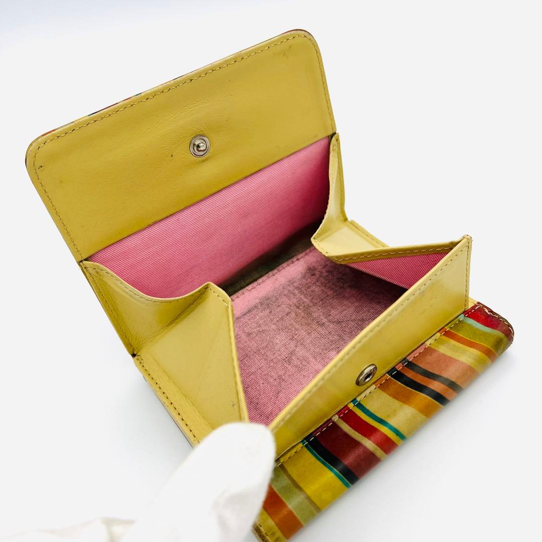 Paul Smith ポールスミス 折り財布 サイフ レインボー | galeriaglaser