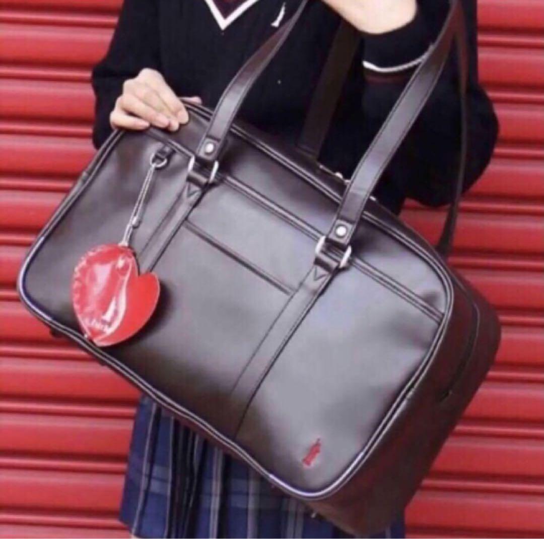 新品 イーストボーイ スクールバッグ ブラウン 茶 EASTBOY