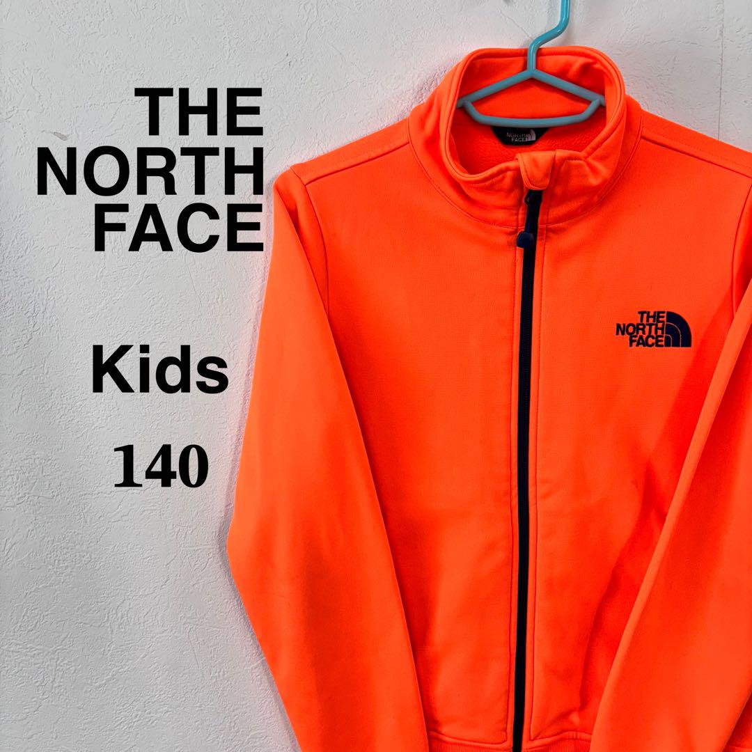 未使用タグ付き！THE NORTH FACEフリースジャケット　１４０ ノースフェイス キッズ フリースジャケット 140 黒 ブラック