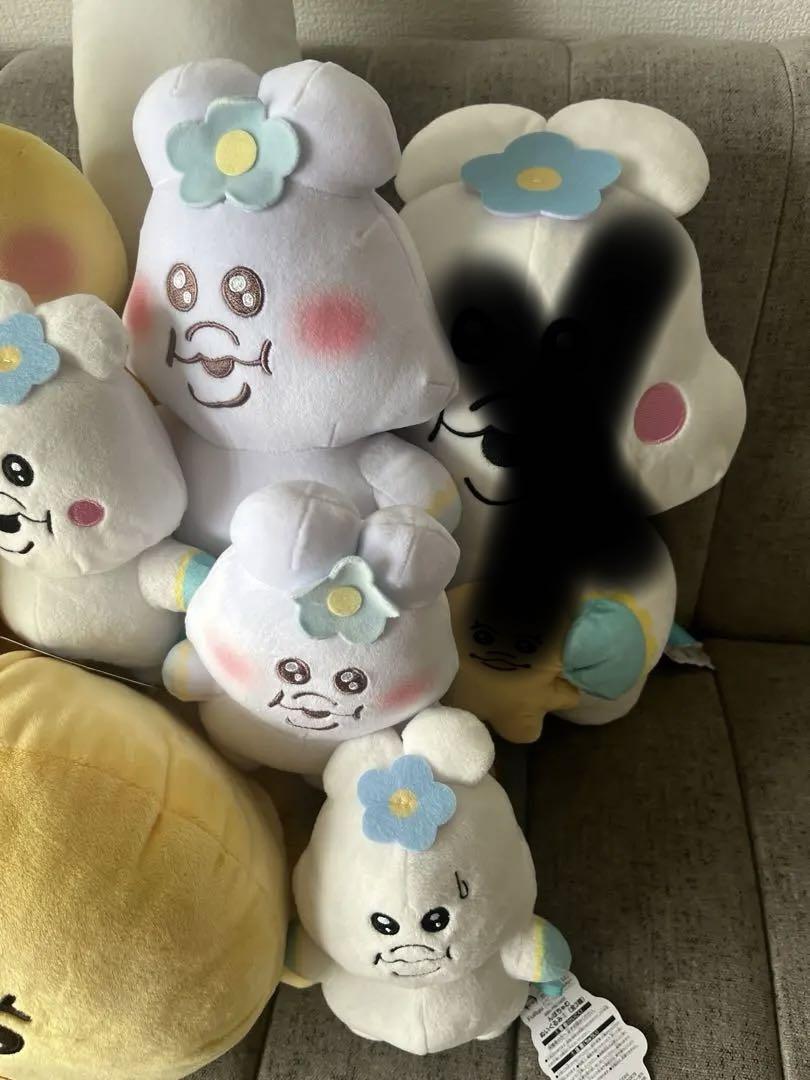 タグ付き　んぽちゃむ きみまろ ぬいぐるみセット