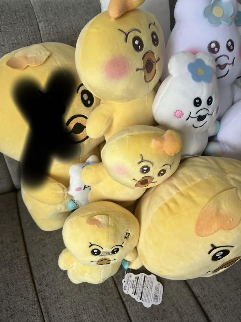 タグ付き　んぽちゃむ きみまろ ぬいぐるみセット
