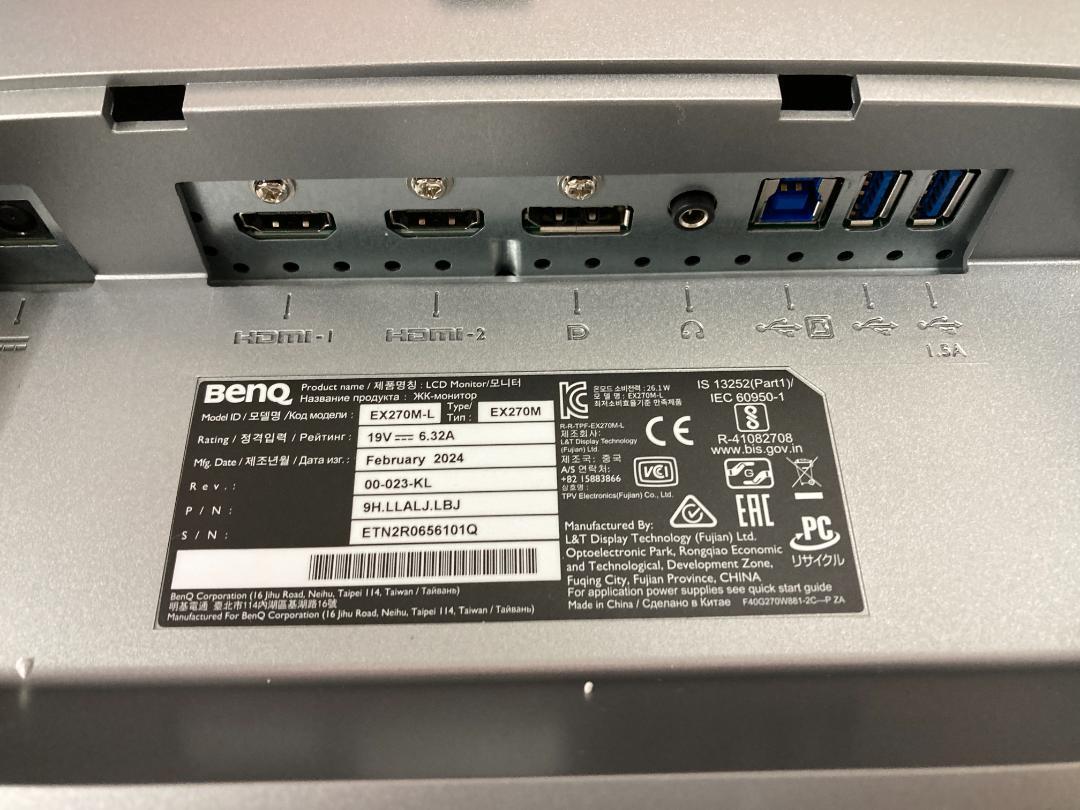 ぽ*ね様 ベンキュージャパン BenQ MOBIUZ EX270M ゲーミングモ