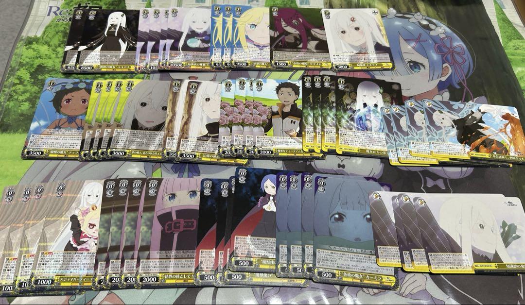 リゼロ 8門 デッキ案・価格
