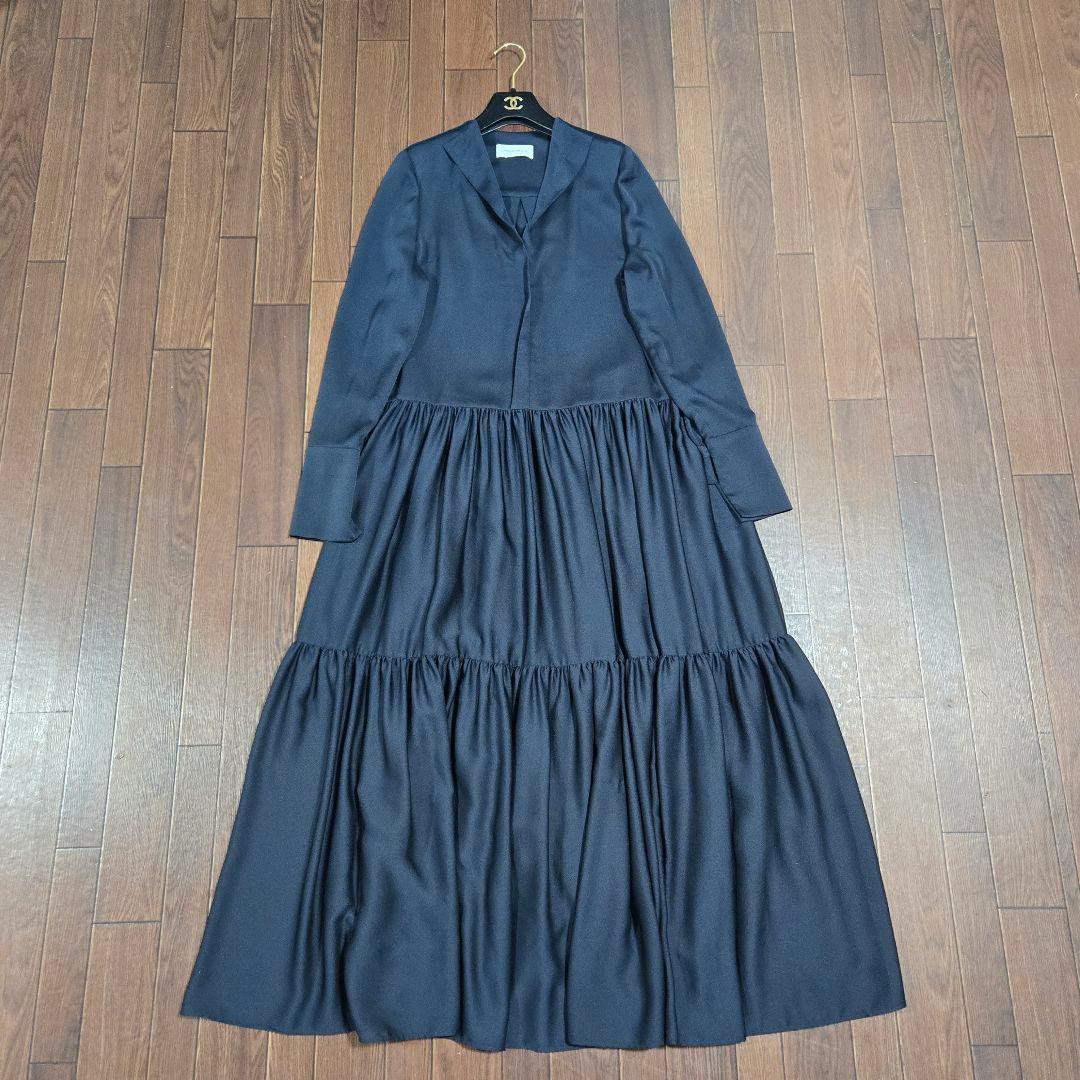 【14年秋冬セール】 トゥモローランド別注 クリスチャンワイナンツ ティアード ワンピースS christian wijnants