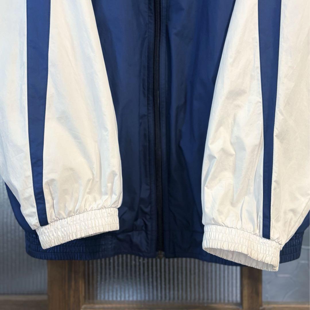 90s Reebok リーボック　薄手ナイロンジャンパー フリーサイズ　紺