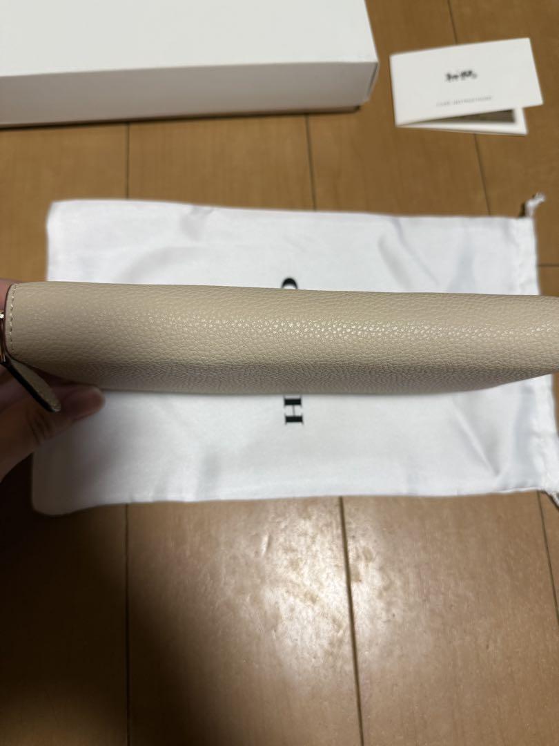 ディズニー COACH コーチ ミニーマウス 刺繍 長財布